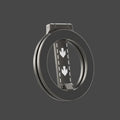 Mobile Phone Magnetic Finger Ring Holder for Magsafe Double Sided Super Magnet Support Foldable Portable for Iphone17 16 Samsung
