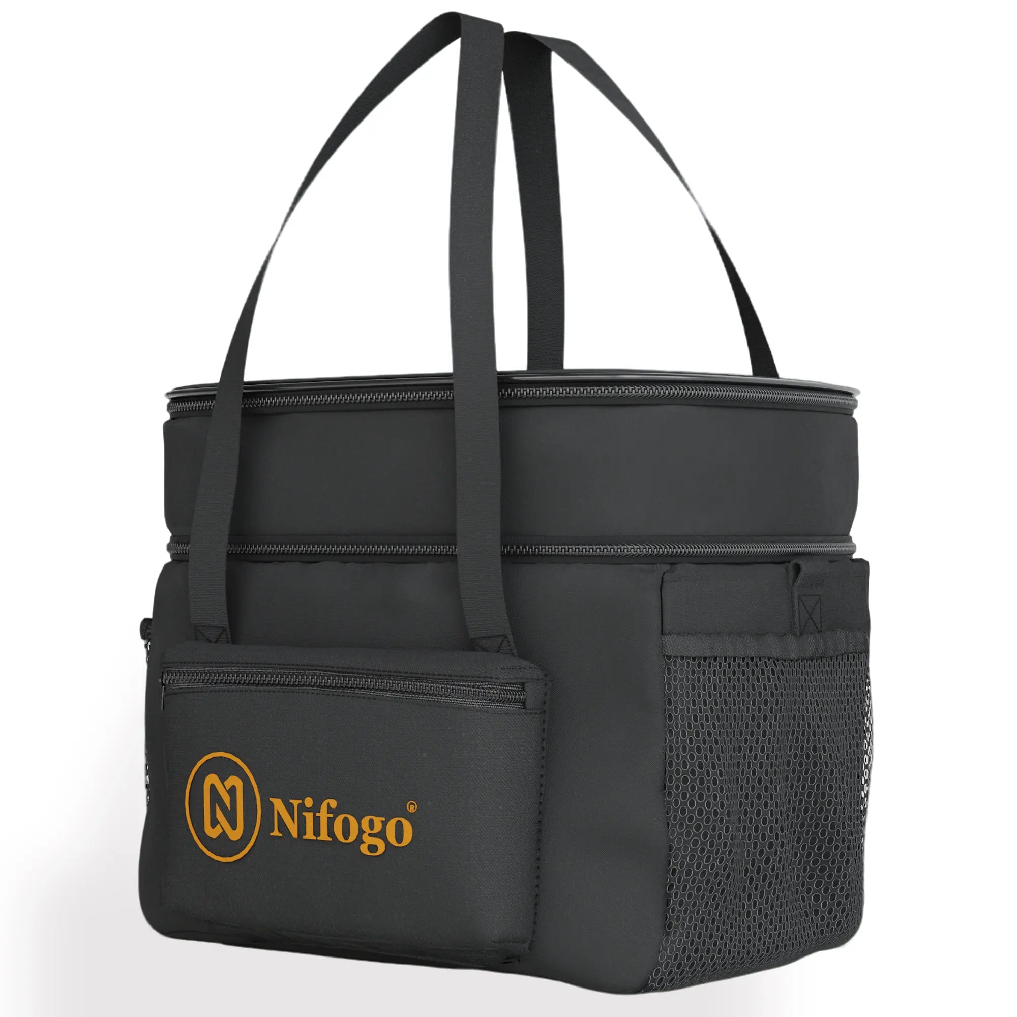 Nifogo 15L Insulated Lunch Bag for Women Men Girls Water Resistant Portable Cooler Tote for Work Picnic Travel Essentials Large Capacity Versatile Design
